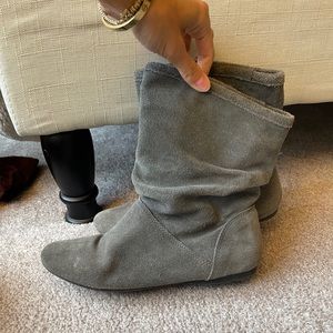 Nine West Grey Booties size 7